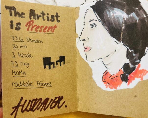 Ein Tag zu Marina Abramovic: Film, Ausstellungsbesuch, Zines gestalten