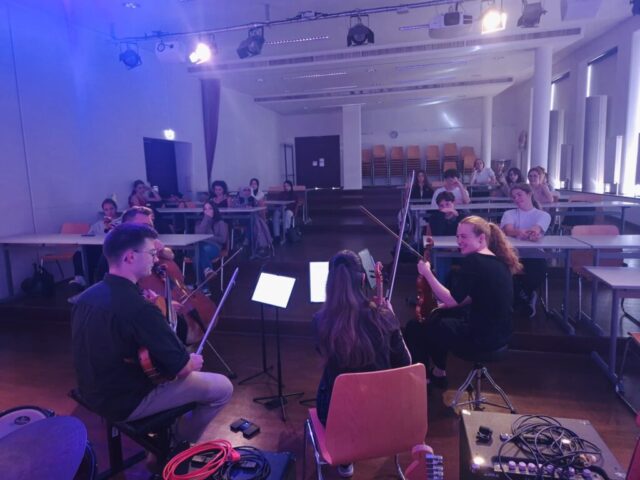 Profimusiker:innen hautnah
